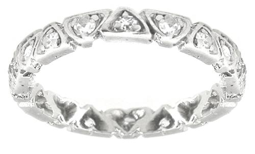 0.60ct Diamond Platinum Eternity  Wedding band 