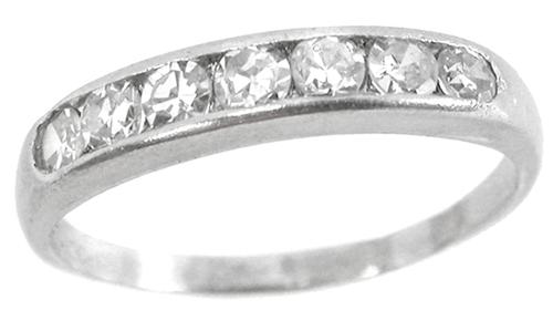 0.60ct  Diamond Platinum Wedding Band