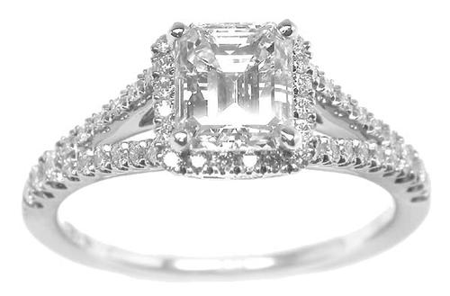 GIA Certified Diamond Gold Engagement Ring