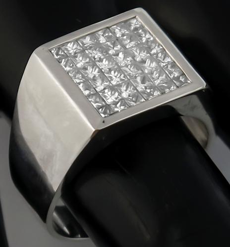 2.00ct Princess Cut Diamond  18k White Gold Ring