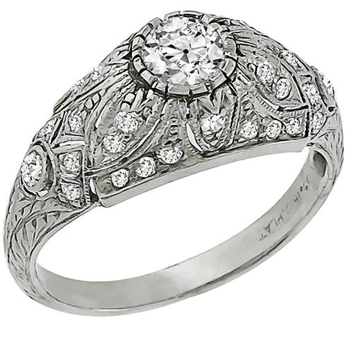 Antique Diamond Engagement Ring