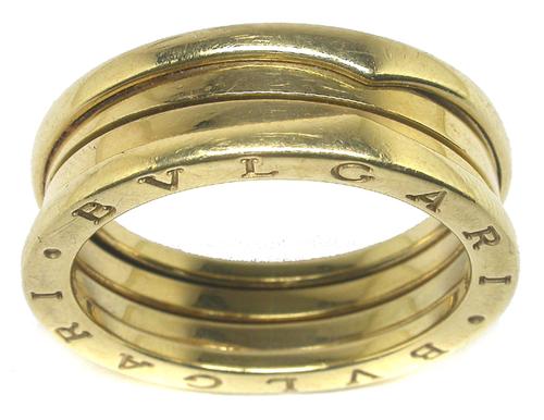 Bvlgari B Zero1 18K Yellow Gold Ring 