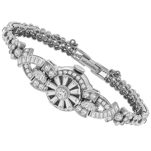 diamond watch bracelet