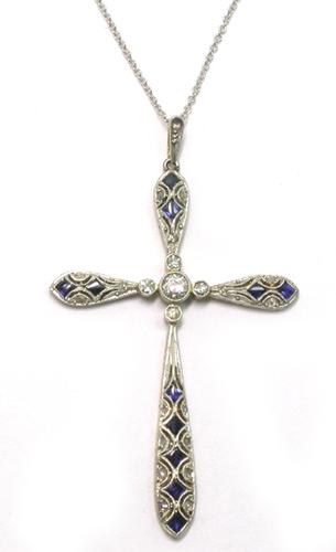 Amazon Collection Platinum Gold Plated Sterling Silver Cross Pendant  Necklace - China Pendant Necklace and Bracelet Necklace price |  Made-in-China.com