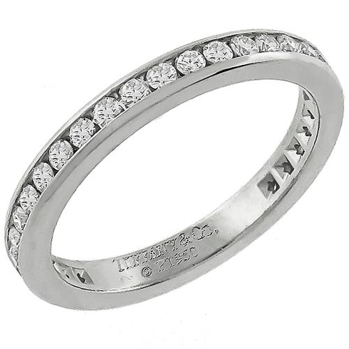 Tiffany & Co 0.85ct Diamond Eternity Wedding Band