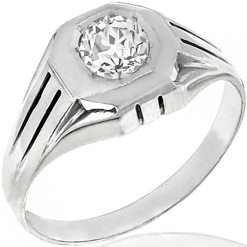 0.68ct Diamond Solitaire Gold Ring