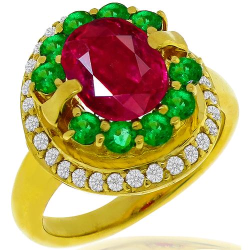 3 BEST COLOR STONES FOR ENGAGEMENT RINGS. RUBY - SAPPHIRE – EMERALD