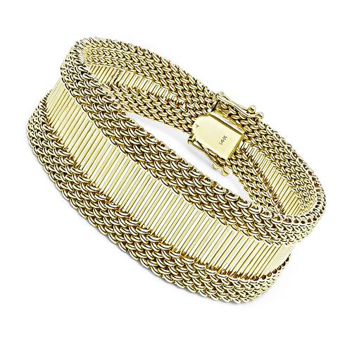 14k Yellow Gold Bracelet