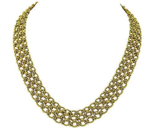 18k Yellow Gold Necklace