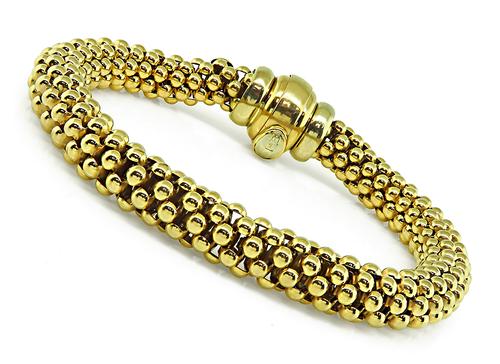 18k Yellow Gold Bracelet by Fope