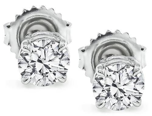 Buy Vintage Diamond  Emerald 22K Gold Stud Earrings Online in India