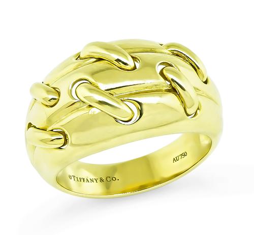 18k Yellow Gold Ring by Tiffany & Co