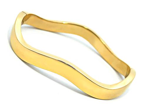 18k Yellow Gold Bangle by Tiffany & Co