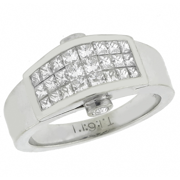 18k white gold diamond ring 1