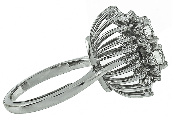 1.20ct Center Diamond 1.20ct Diamond Cocktail Ring Photo 1