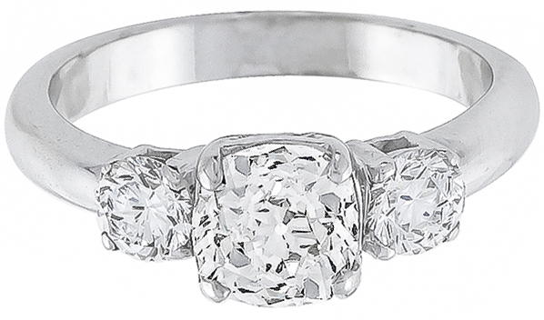 1.23ct diamond anniversary ring photo 1