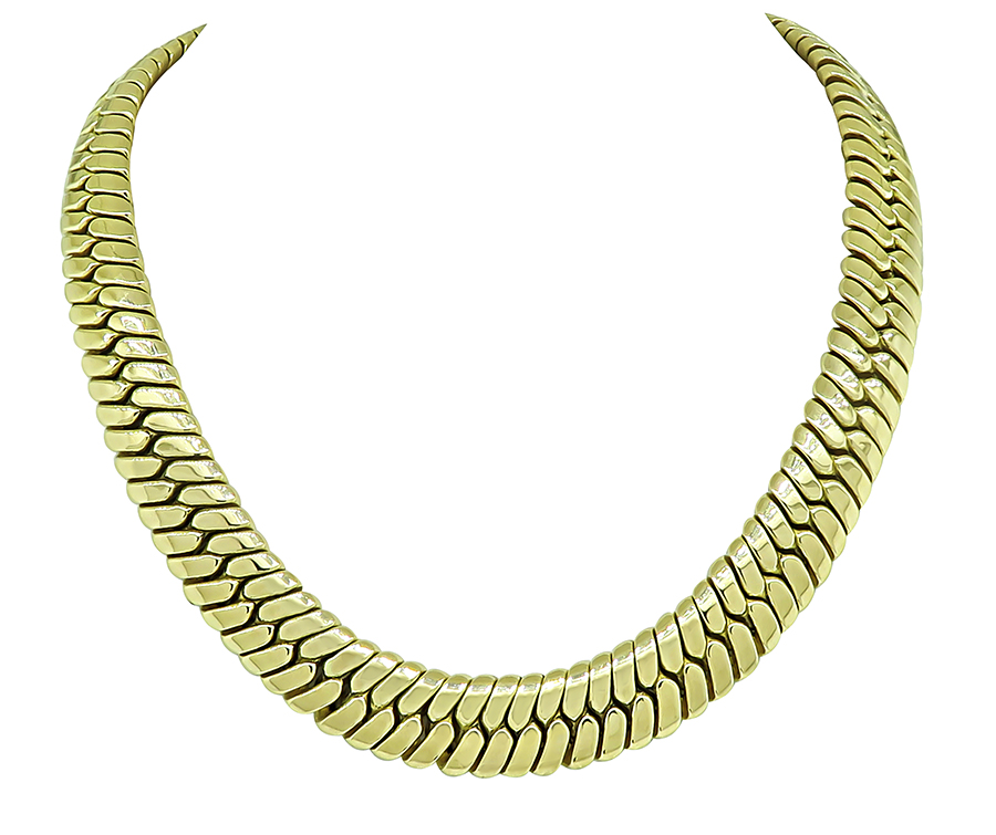 Estate 14k Yellow Gold Necklace