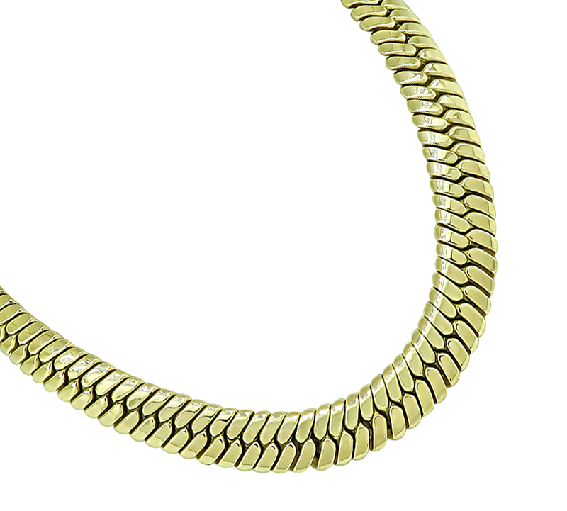 Estate 14k Yellow Gold Necklace