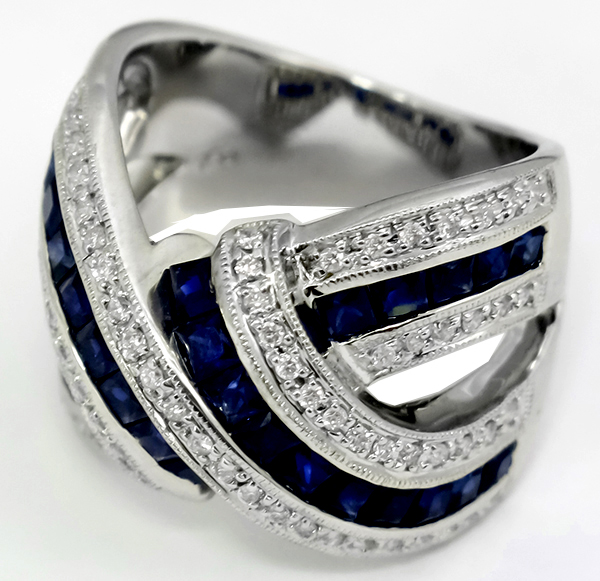 sapphire diamond gold ring 1 