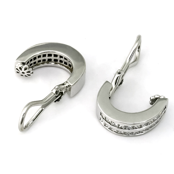 14k white gold earrings 1