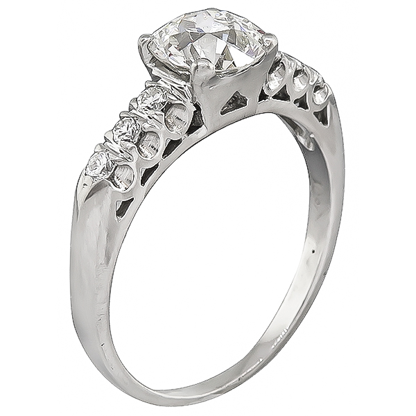1920s 1.16ct Diamond Engagement Ring