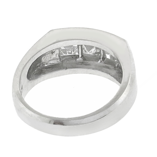 diamond 14k white gold anniversary ring 1