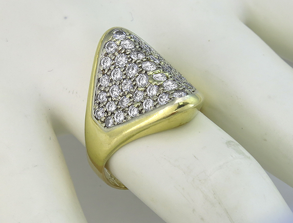 2.30ct Diamond Gold Ring photo 1