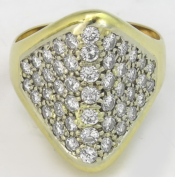 2.30ct Diamond Gold Ring photo 1