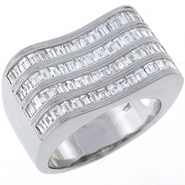 diamond 18k white gold ring 1