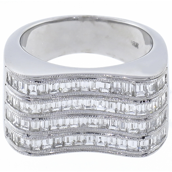 diamond 18k white gold ring 1