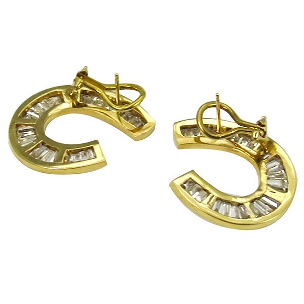 14k yellow gold earrings 1