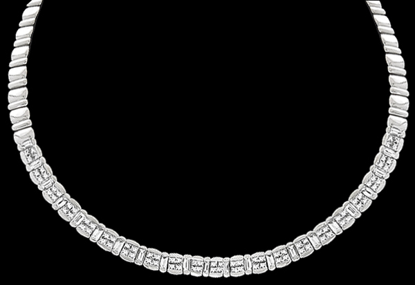 5.90ct diamond necklace photo 1