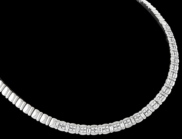 5.90ct diamond necklace photo 1