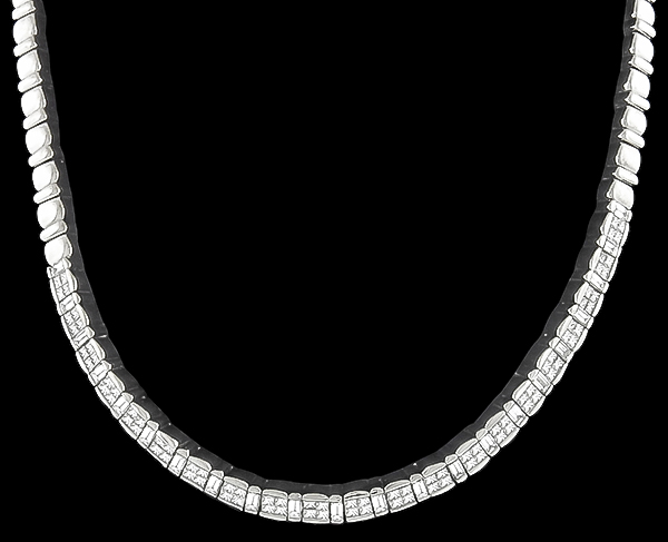 5.90ct diamond necklace photo 1