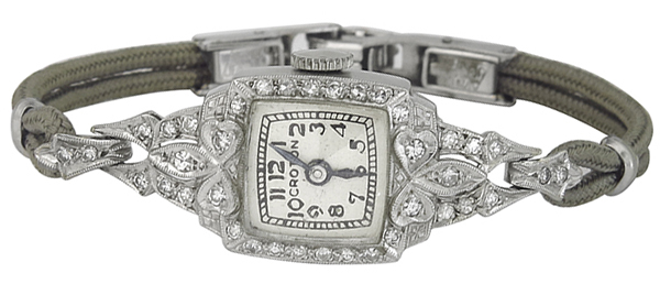 Antique 0.80ct Diamond Croton Watch photo 1