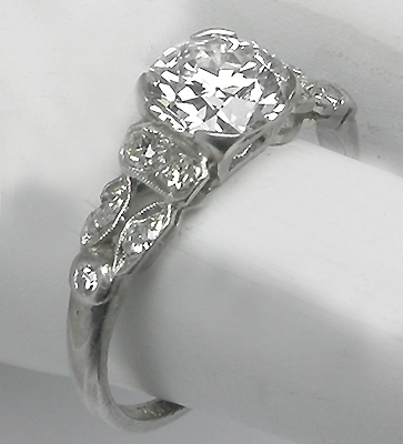 1.11ct Antique Engagement Ring