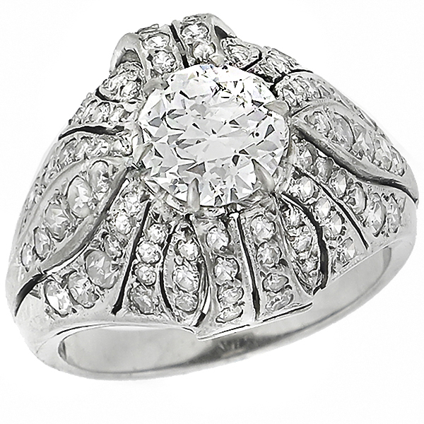 diamond 14k white gold diamond ring 1