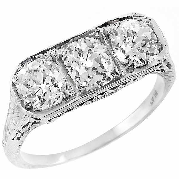 diamond platinum anniversary ring 1