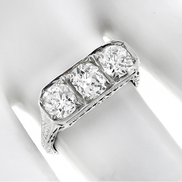 diamond platinum anniversary ring 1