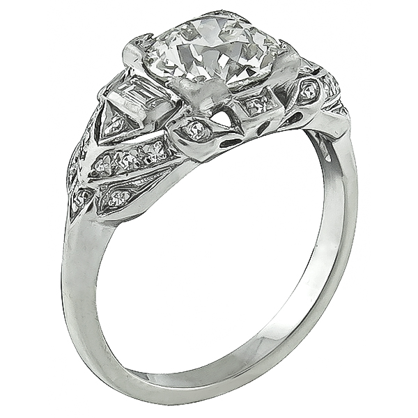 Estate 1.16ct Diamond Engagement Ring