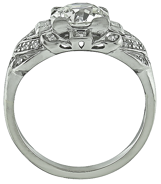 Estate 1.16ct Diamond Engagement Ring