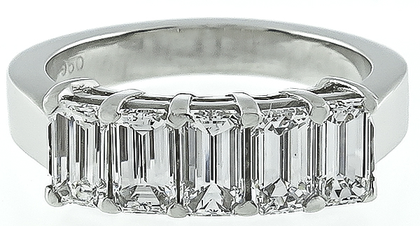 Estate 2.00ct Diamond Platinum Ring Photo 1