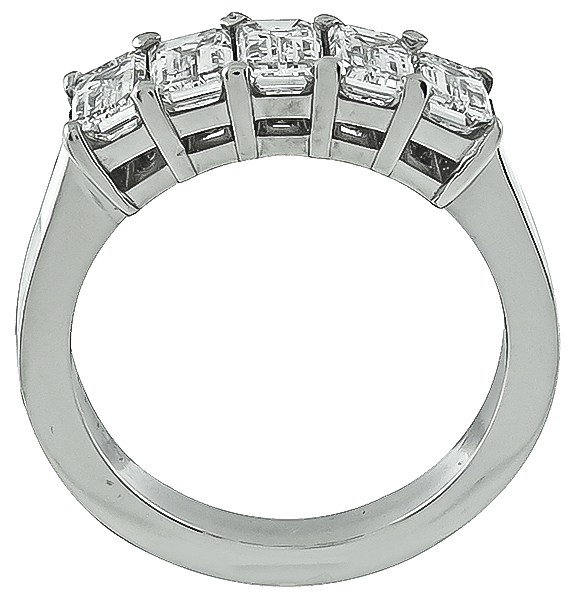 Estate 2.00ct Diamond Platinum Ring Photo 1