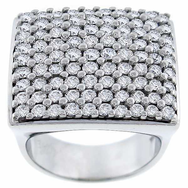 diamond 18k white gold ring 1