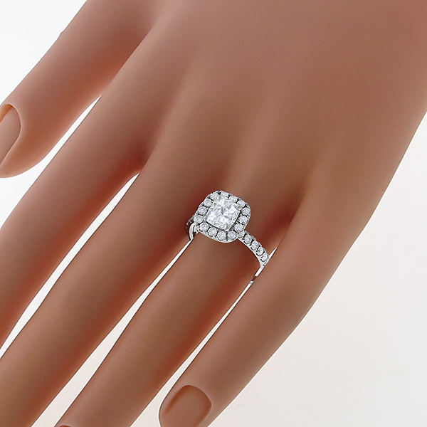 diamond platinum engagement ring 1