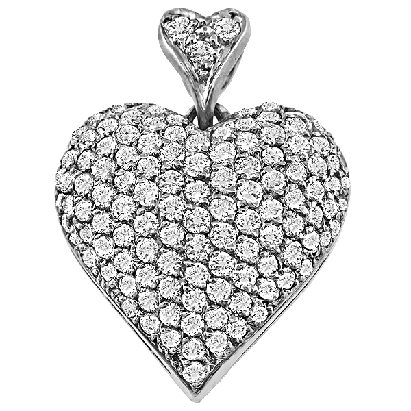 Mayor's Diamond Heart Pendant