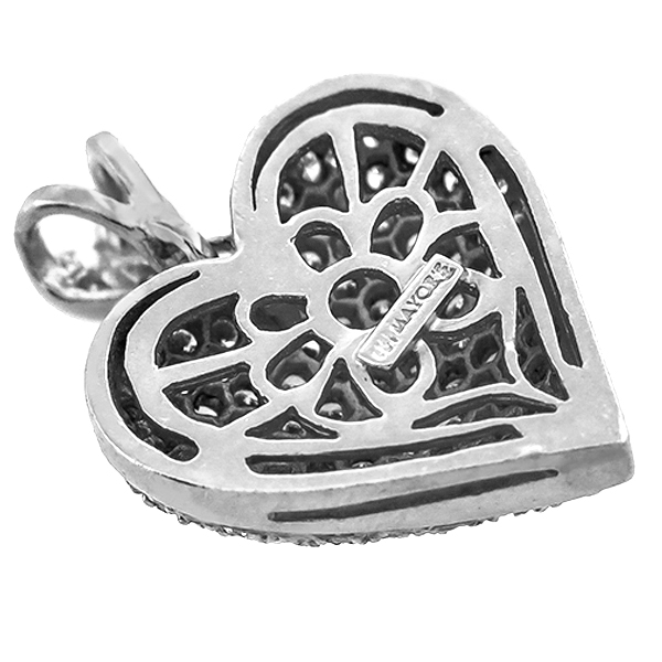 Mayor's Diamond Heart Pendant