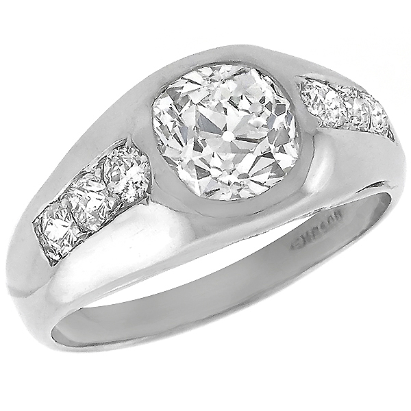 diamond platinum ring 1