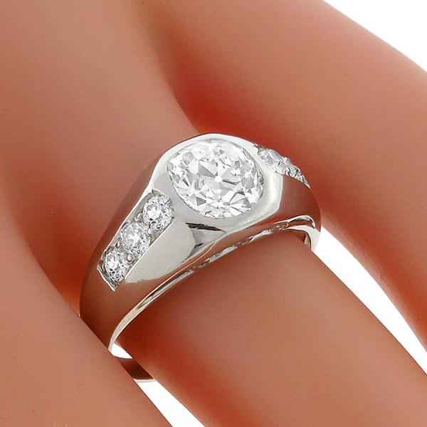 diamond platinum ring 1