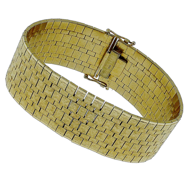 18k yellow gold bracelet 1